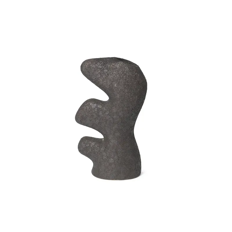 Yara Vase - Small - Rustic Iron Rea